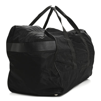 Prada Tessuto Nylon Saffiano Weekender Black 2 of 11