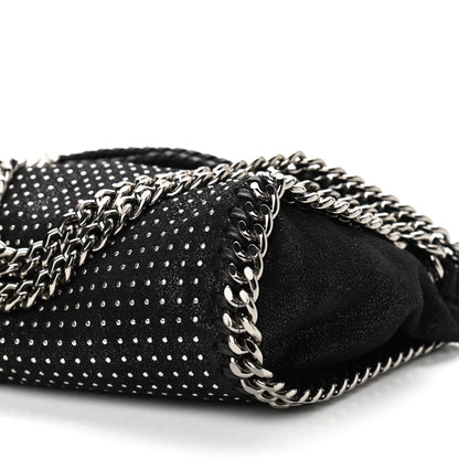 Stella McCartney Shaggy Deer All Over Studs Mini Falabella Tote Black 10 of 10