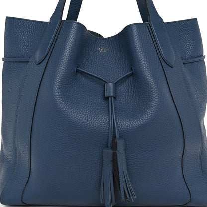 Mulberry Heavy Grain Calfskin Millie Tote Dark Blue 11 of 13