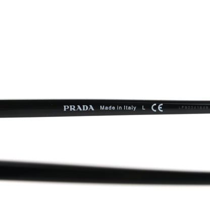 Prada Acetate Pillow Cat Eye Sunglasses SPR 03X Black 7 of 8