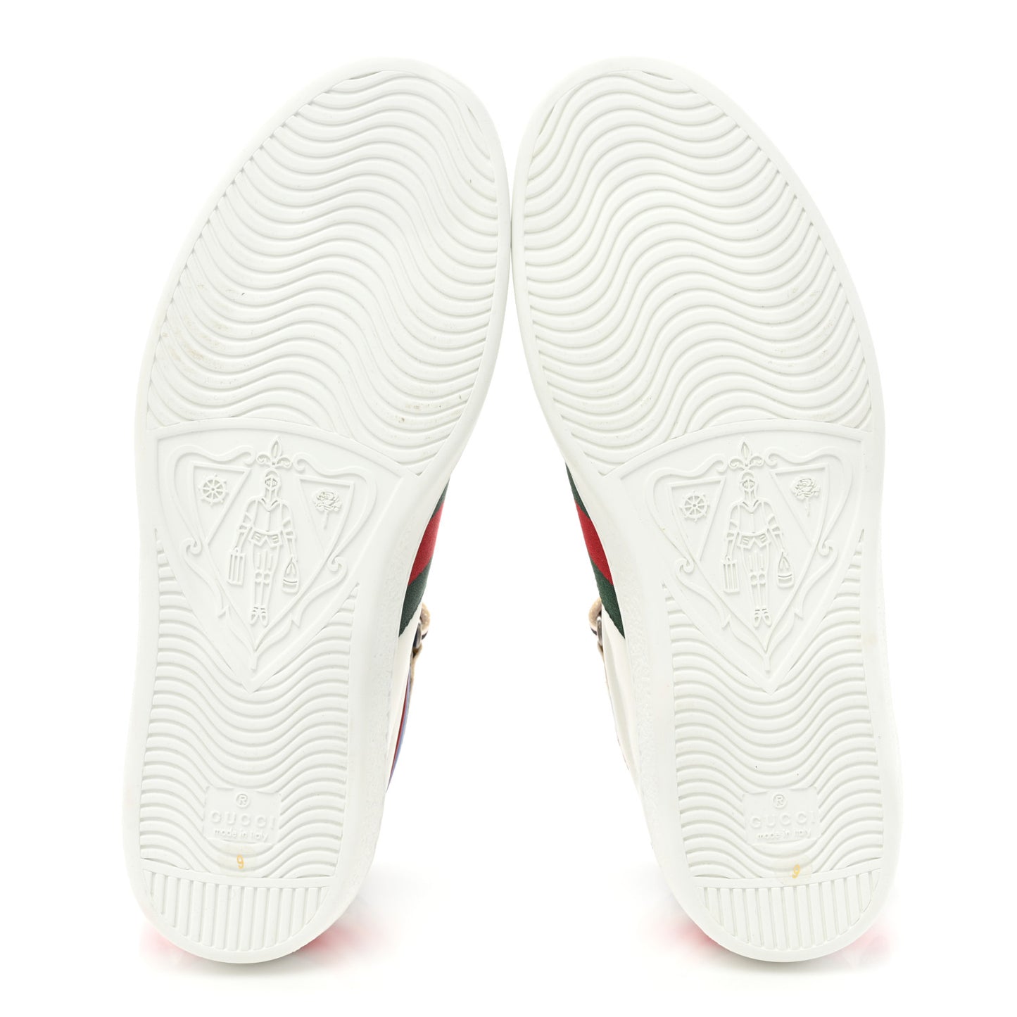 Calfskin Ayers Web Mens New Ace Stripe High Top Sneakers 9 White
