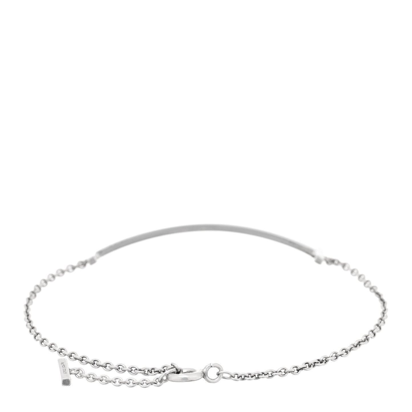 Sterling Silver T Smile Bracelet
