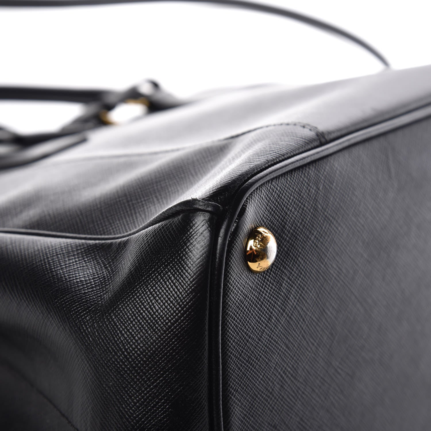 Prada Saffiano Medium Galleria Double Zip Tote Black 12 of 20