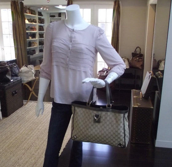Monogram Large Abbey Tote