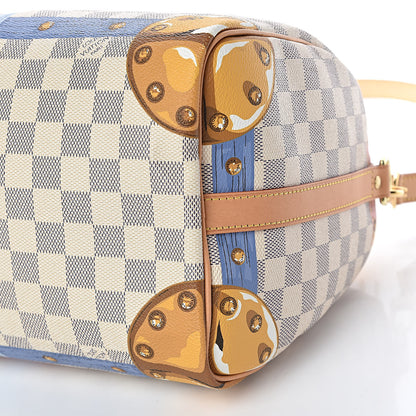 Louis Vuitton Damier Azur Summer Trunks Speedy Bandouliere 30 12 of 12