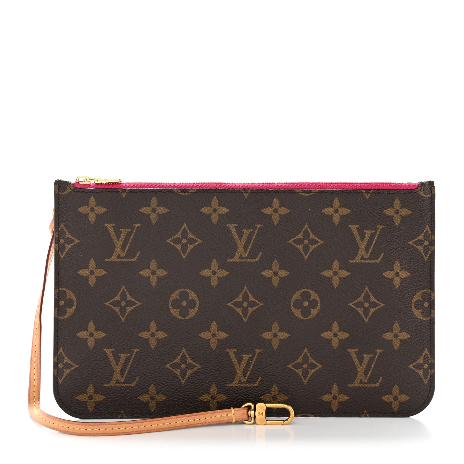 Louis Vuitton Monogram Neverfull MM GM Pochette Pivoine 1 of 9