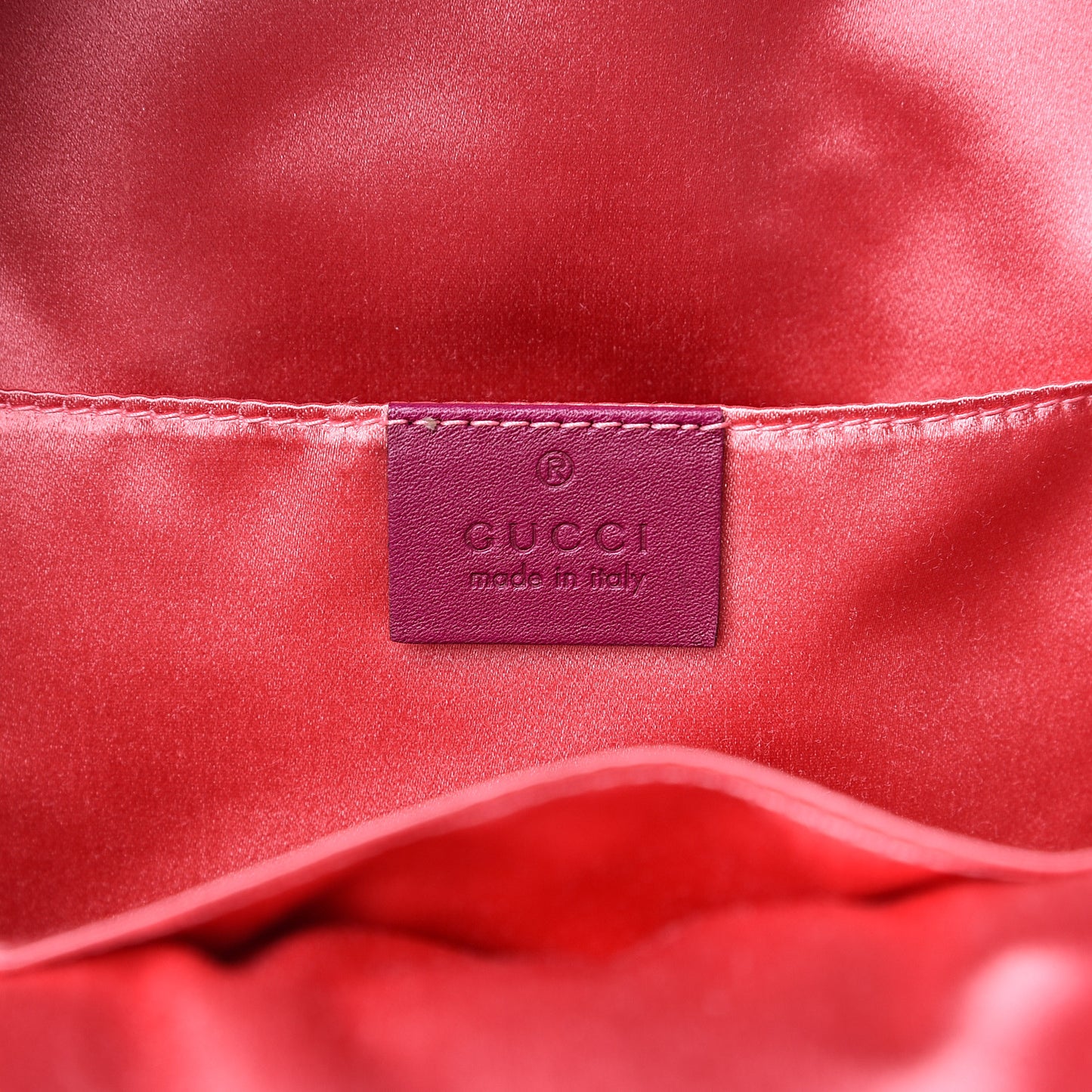 Velvet Matelasse GG Marmont Dome Backpack Fuchsia Violet Cyclamen