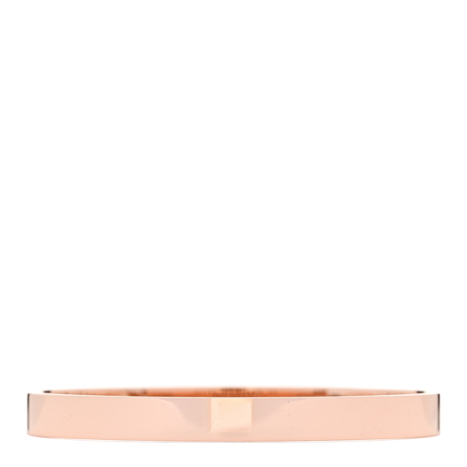 Hermes 18K Rose Gold PM Collier De Chien Bracelet SH 2 of 3