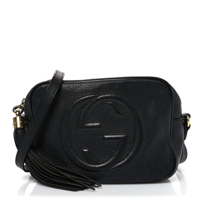 Gucci Pebbled Calfskin Small Soho Disco Bag Black 1 of 12