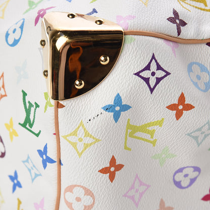 Louis Vuitton Monogram Multicolor Keepall 45 White 16 of 16