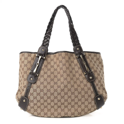 Gucci Monogram Medium Pelham Shoulder Bag Dark Brown 1 of 10