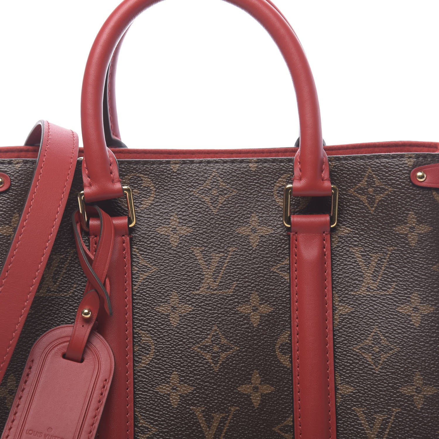 Louis Vuitton Monogram Soufflot BB Cherry 9 of 11