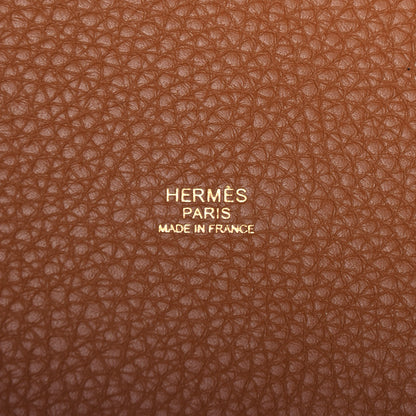 Hermes Taurillon Clemence Picotin Lock 18 PM Gold 6 of 9