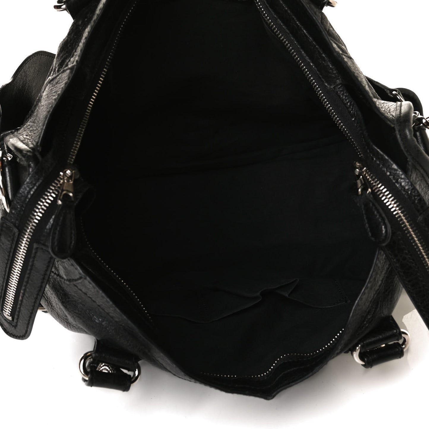 Agneau Giant 12 Silver Hardware City Black