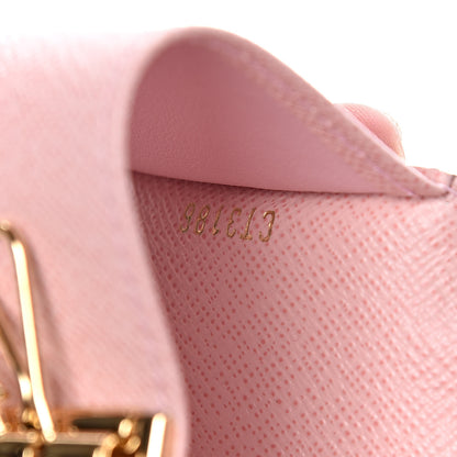 Louis Vuitton Damier Ebene Multicles 6 Key Holder Rose Ballerine 7 of 8