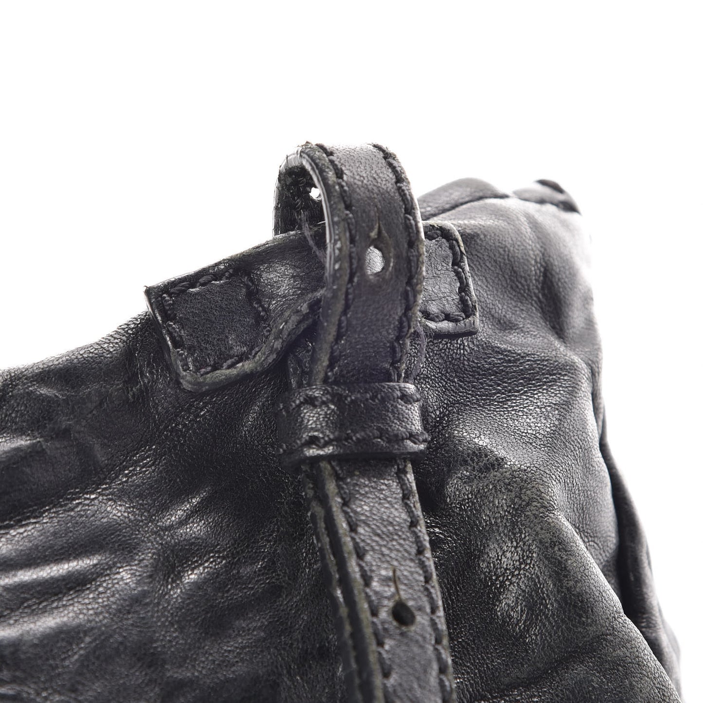 Tumbled Sheepskin Mini Pandora Black