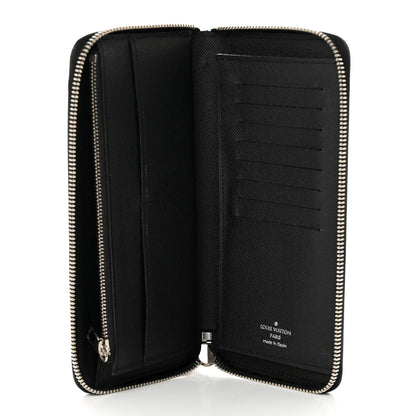 Louis Vuitton Epi Zippy Vertical Wallet Black 6 of 7