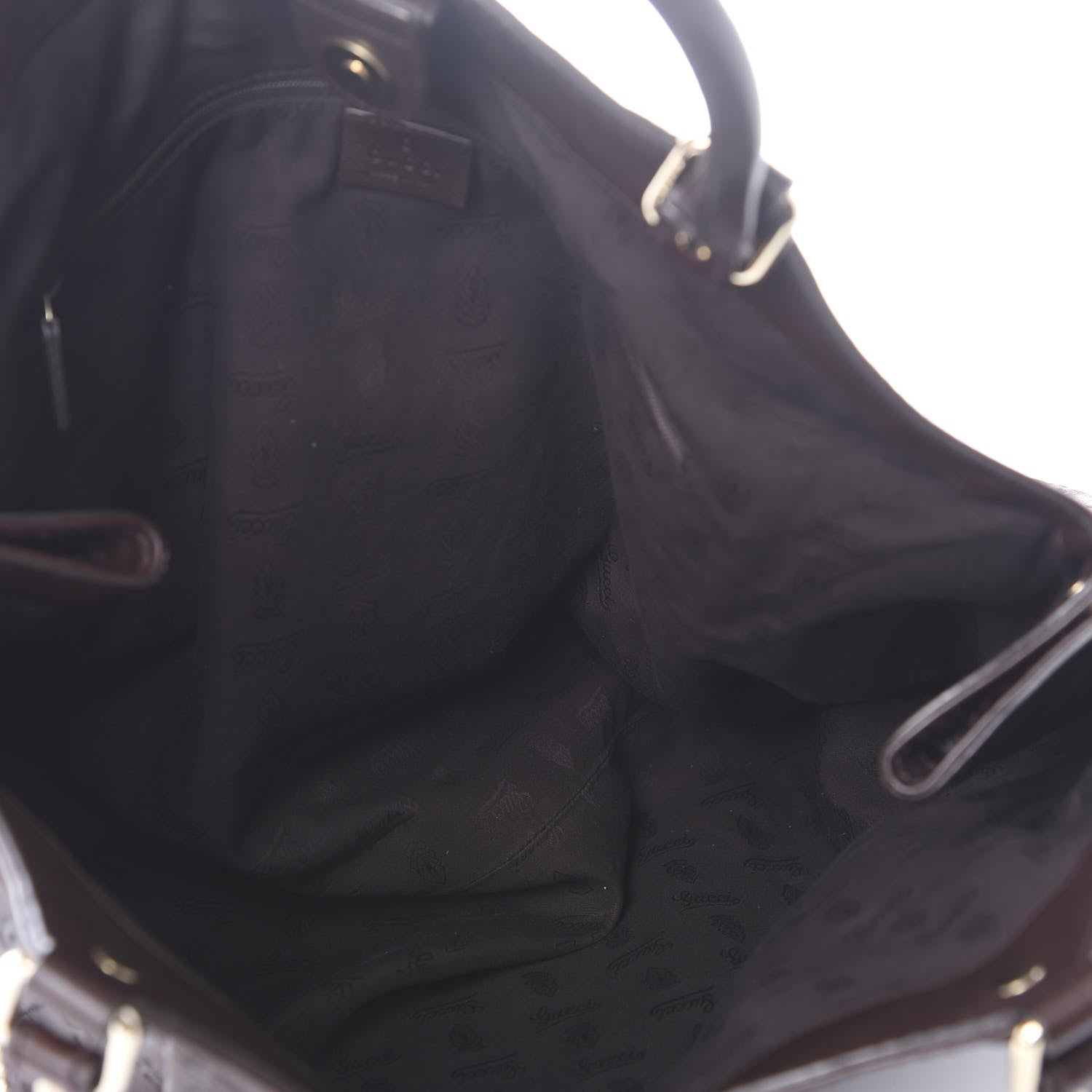 Gucci Guccissima Signature Large Sukey Tote Chocolate 4 of 9