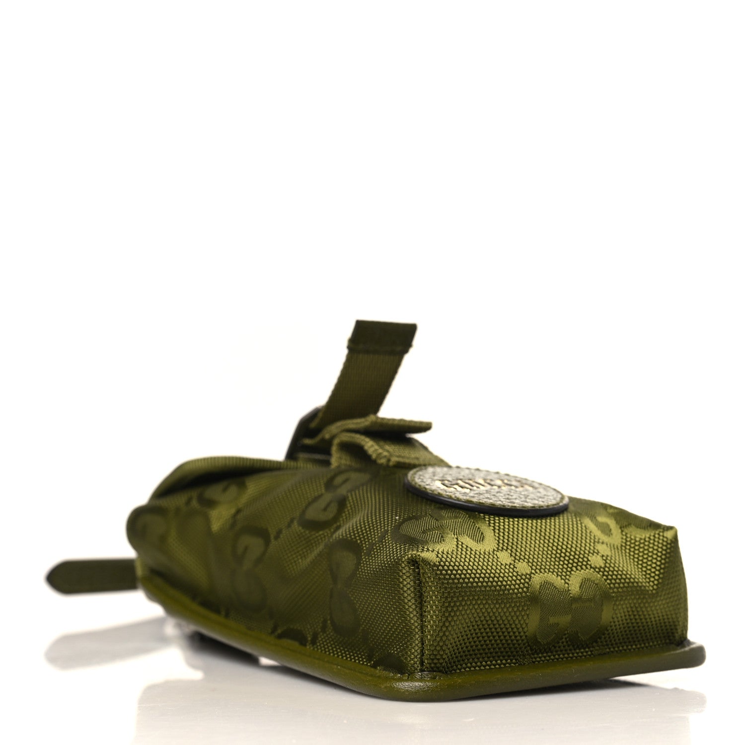 Gucci Econyl Nylon Monogram Off The Grid Mini Shoulder Bag Juniper Green 4 of 8