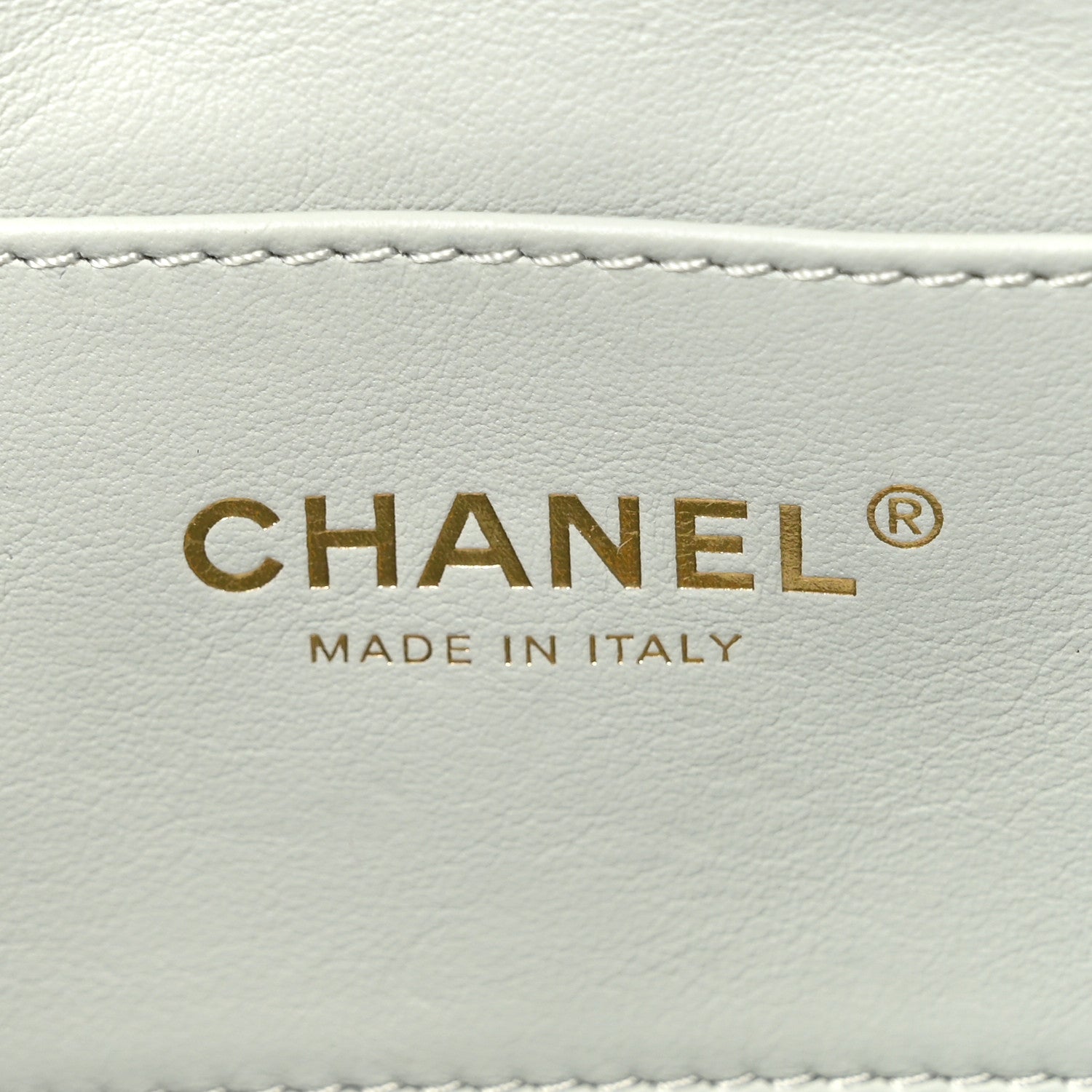 Chanel Lambskin Enamel Strass Quilted Mini Paris Monaco Flap Light Grey Light Grey 6 of 11