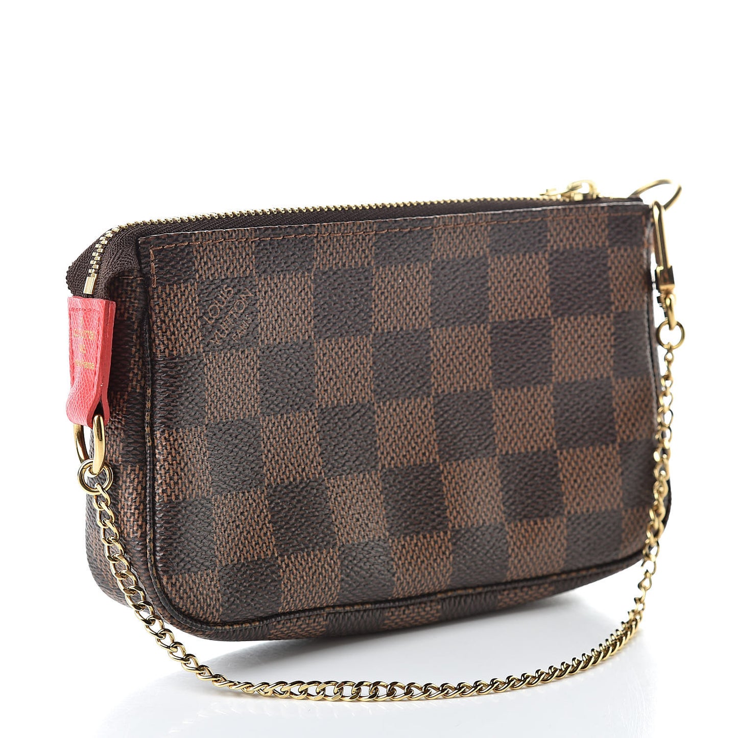 Damier Ebene 2016 Christmas Animation Mini Pochette Accessories