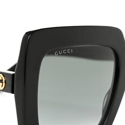 Gucci Acetate Oversize Sunglasses GG0328S Black 8 of 9
