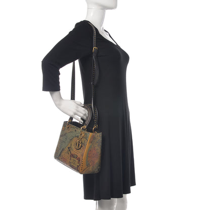 Christian Dior Calfskin New World Physical Print Studded Medium Lady Dior Multicolor 2 of 11