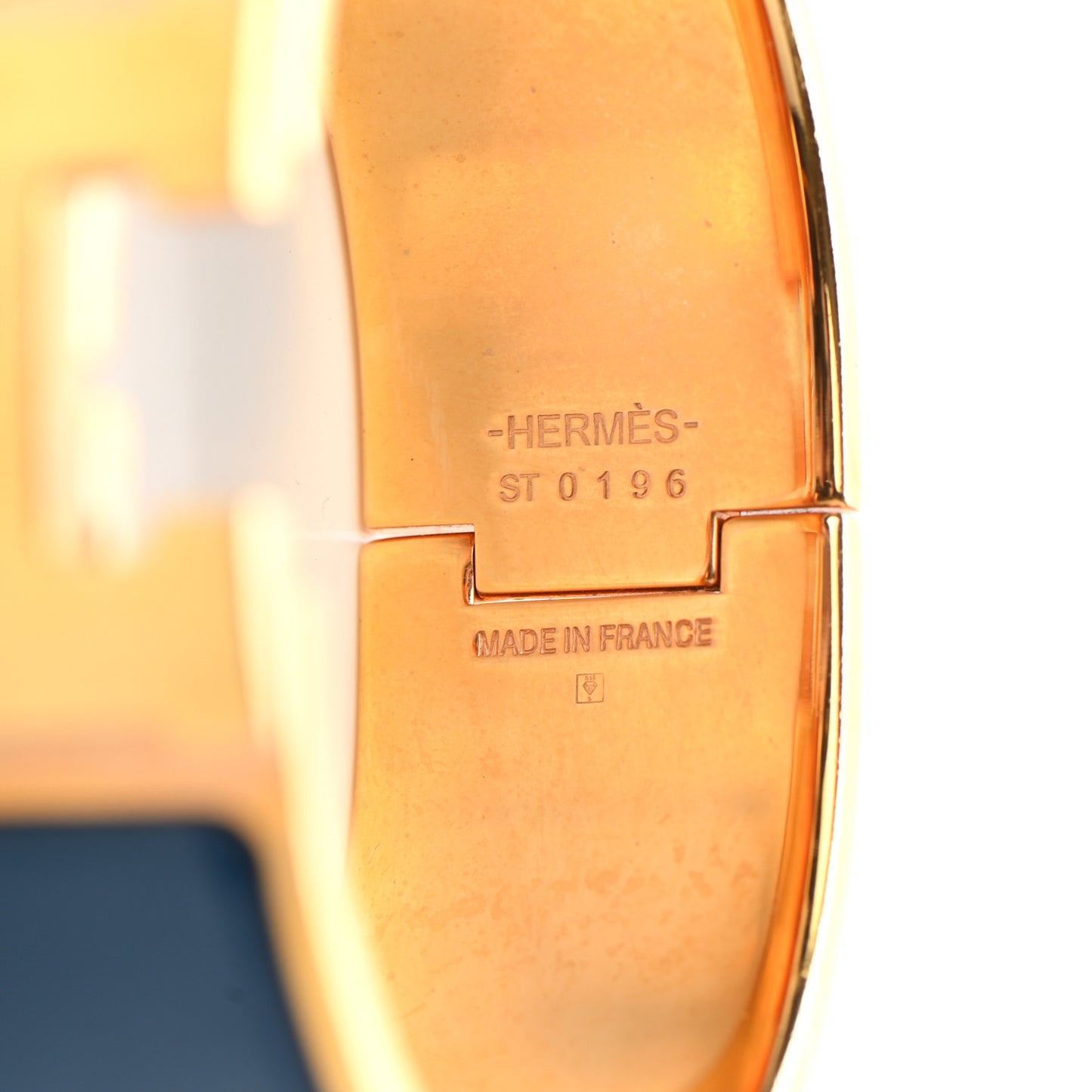 Enamel Wide Clic Clac H Bracelet PM Violet