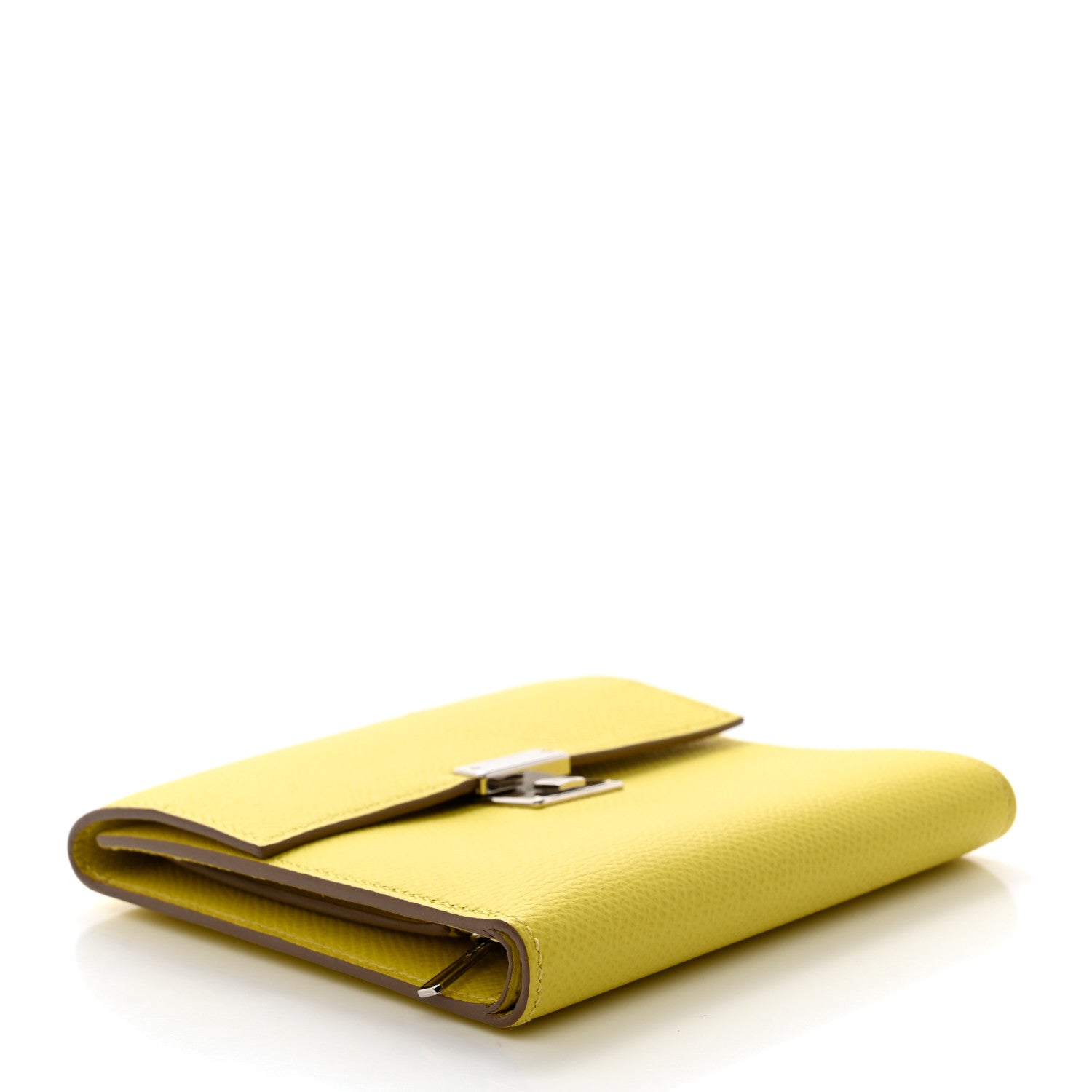 Hermes Epsom Clic 12 Wallet Lime 4 of 7