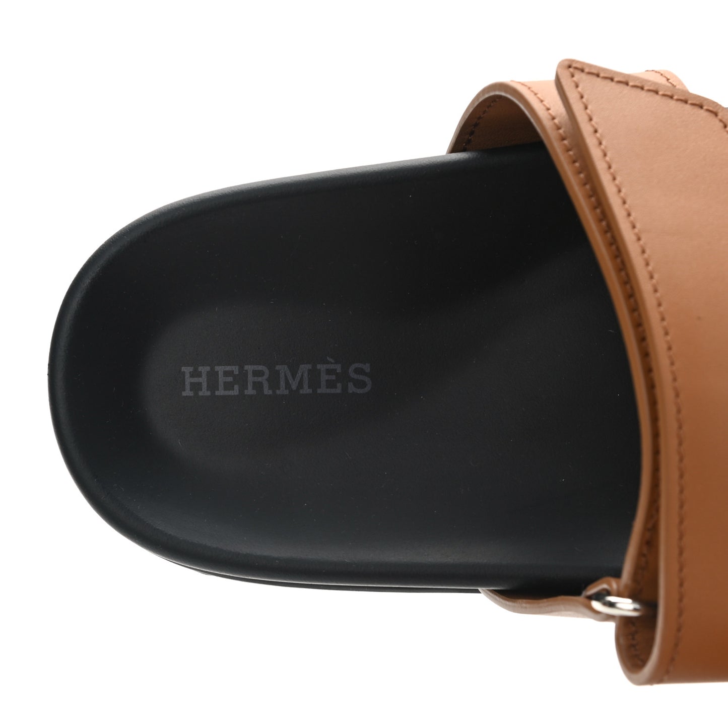 Calfskin Womens Chypre Sandals 37 Naturel