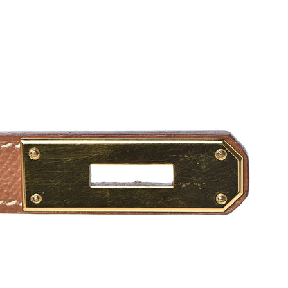 Hermes Courchevel Kelly Sellier 32 Gold 30 of 41