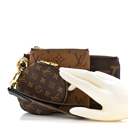 Louis Vuitton Reverse Monogram Giant Trio Pouch 2 of 11