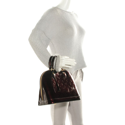 Louis Vuitton Vernis Alma PM Amarante 2 of 7