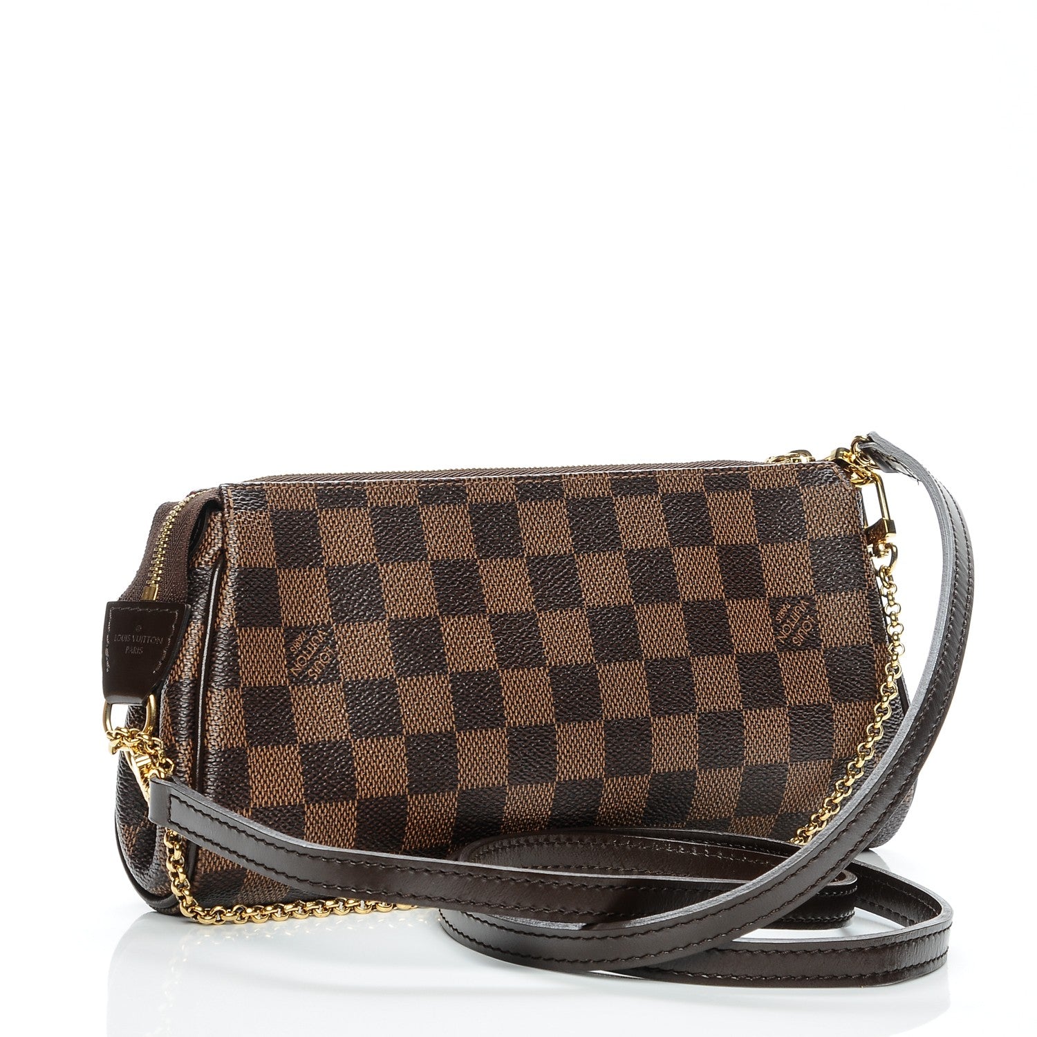 Louis Vuitton Damier Ebene Eva Clutch 3 of 6