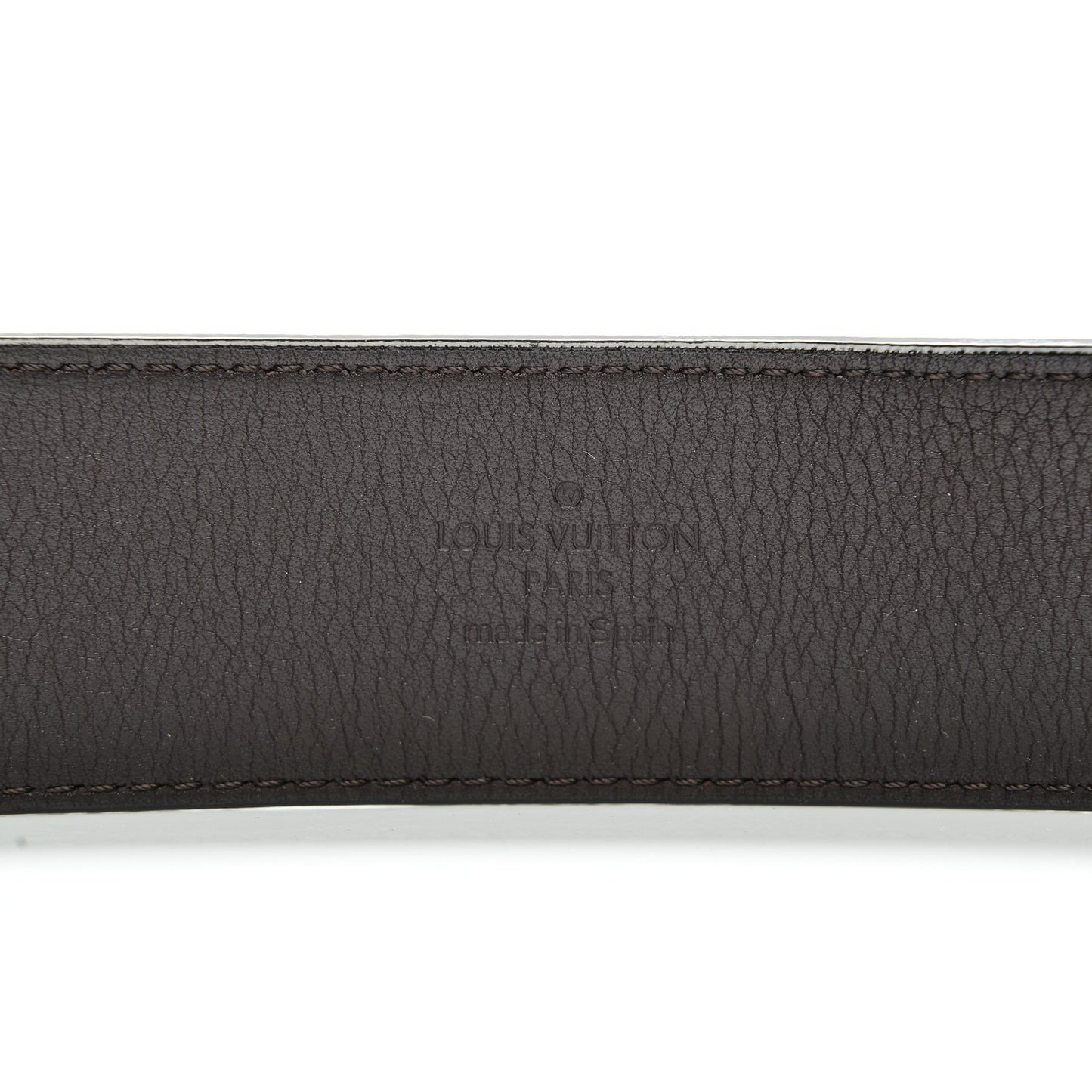 Vernis LV Facettes Belt 90 36 Noir