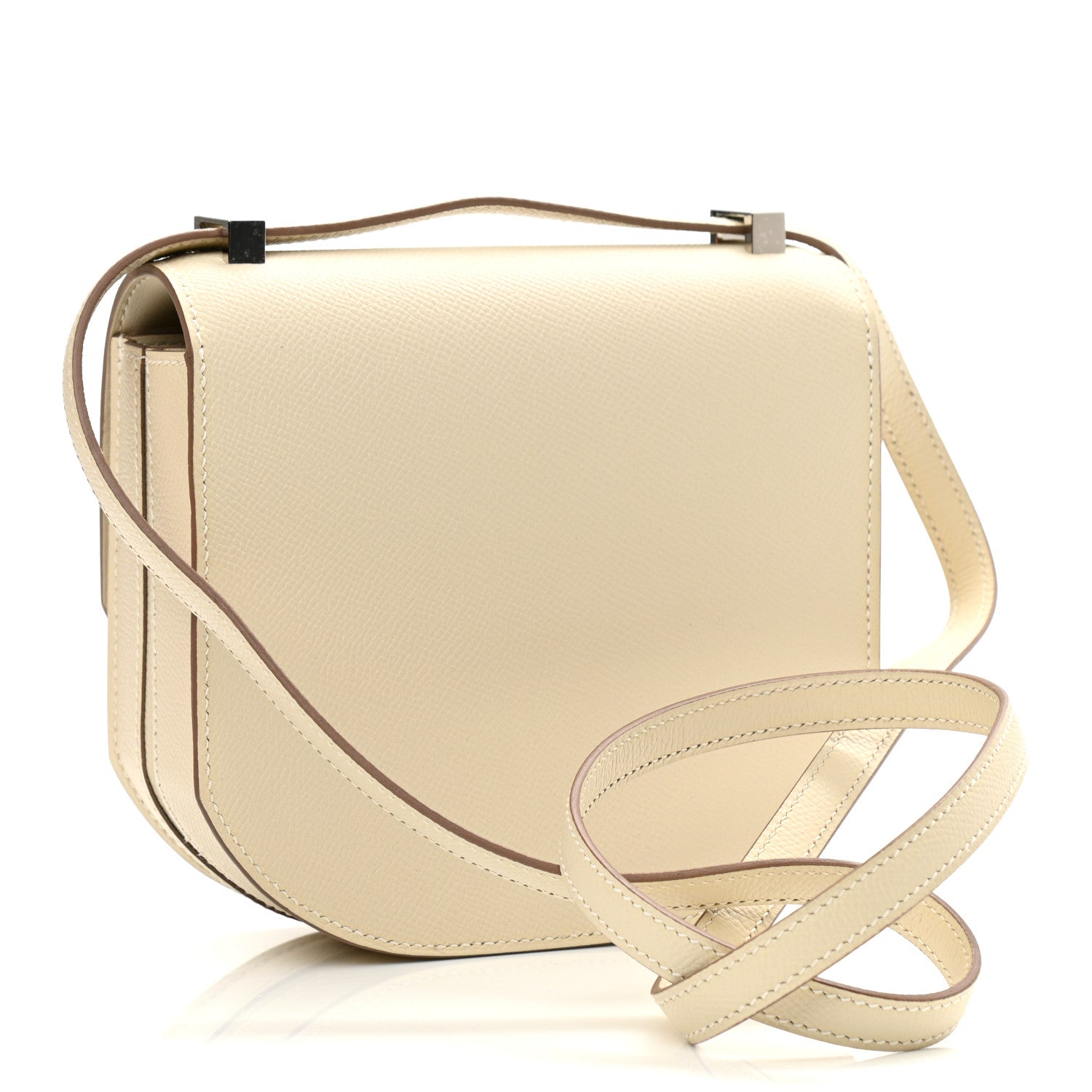 Hermes Epsom Mosaique Au 24-17 Craie 3 of 10
