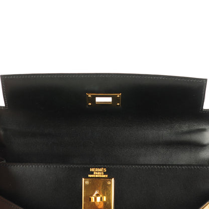 Hermes Box Kelly Sellier 28 Black 6 of 17