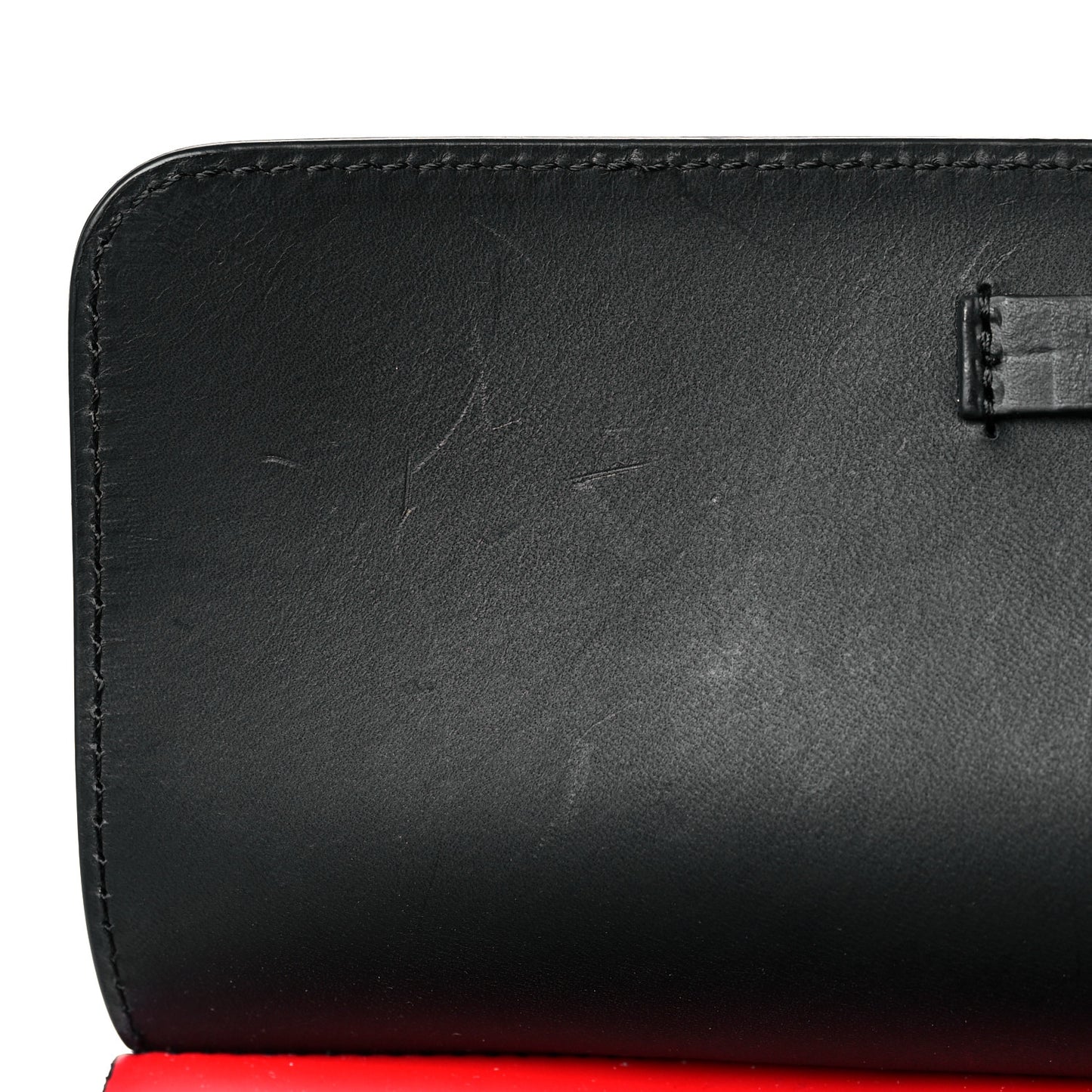 Calfskin Mini Mini Lady Bag Black Flamma