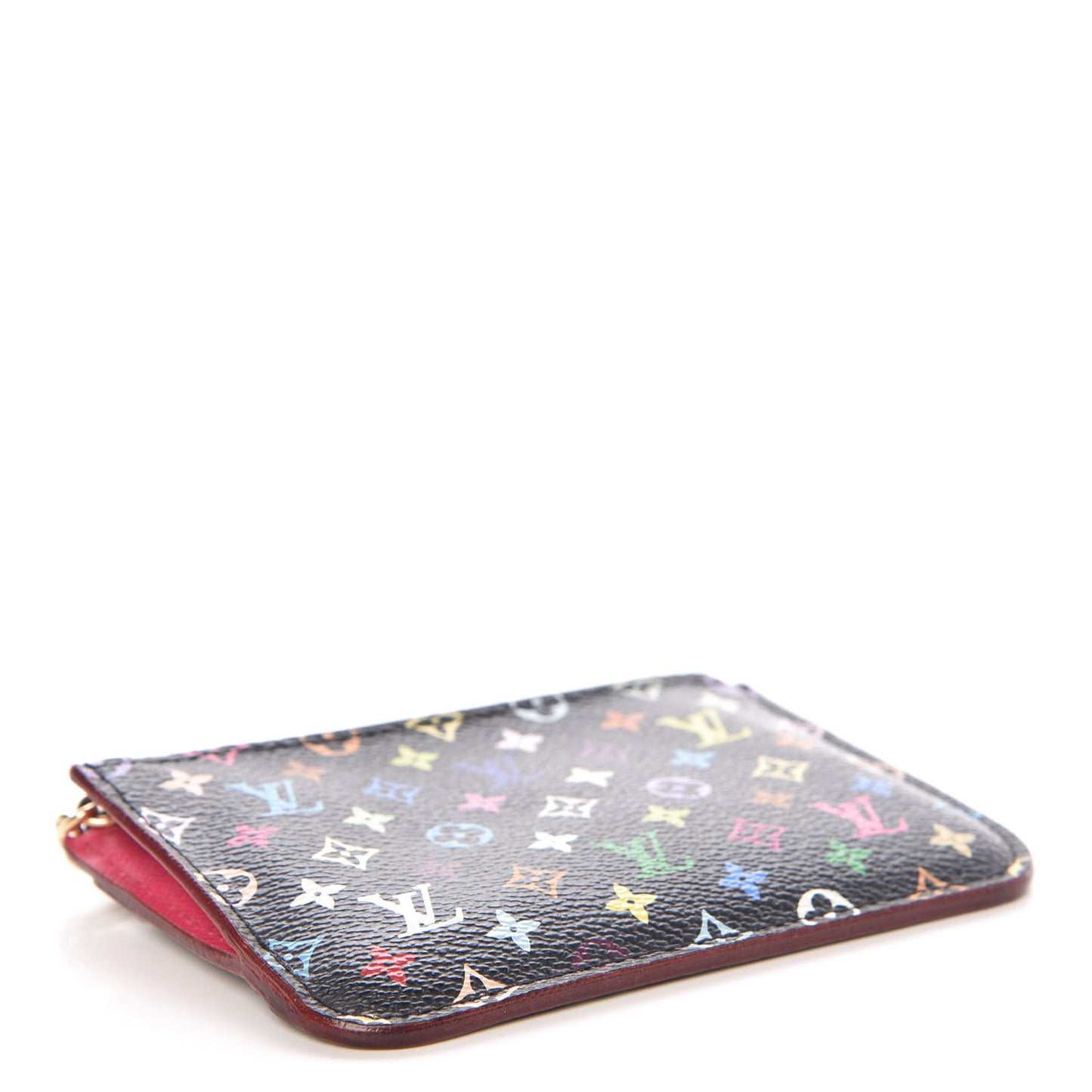 Monogram Multicolor Key Pouch Black Grenade