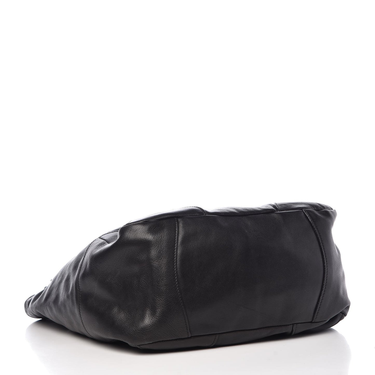 Soft Calf Shoulder Bag Black