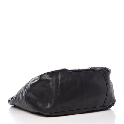 Prada Soft Calf Shoulder Bag Black 4 of 8