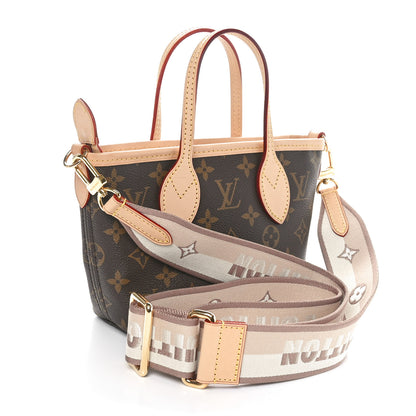 Louis Vuitton Monogram Neverfull BB Beige 2 of 10