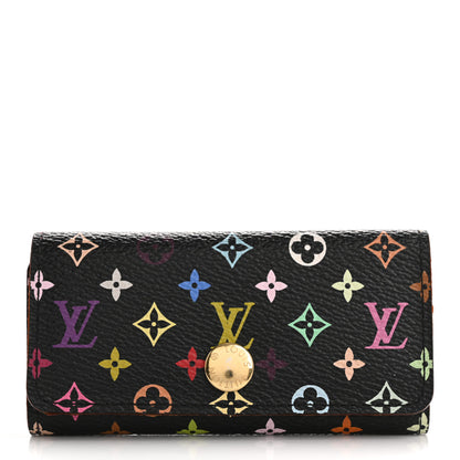 Louis Vuitton Monogram Multicolor Multicles 4 Key Holder Black Grenade 1 of 14