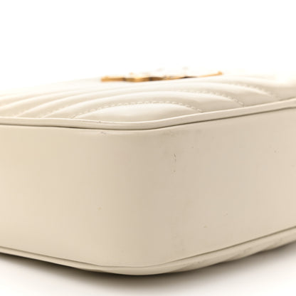 Saint Laurent Calfskin Matelasse Monogram Lou Camera Bag Crema Soft 7 of 13