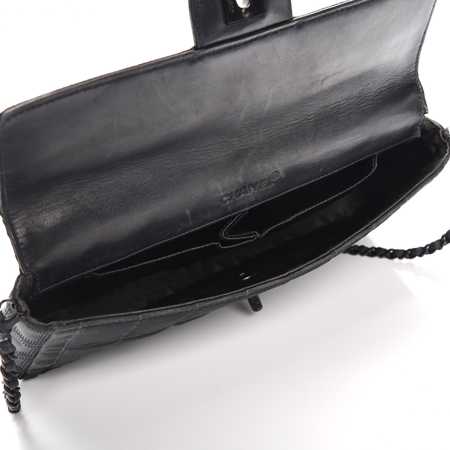 Chanel Nylon Travel East West Flap Black 5 of 10