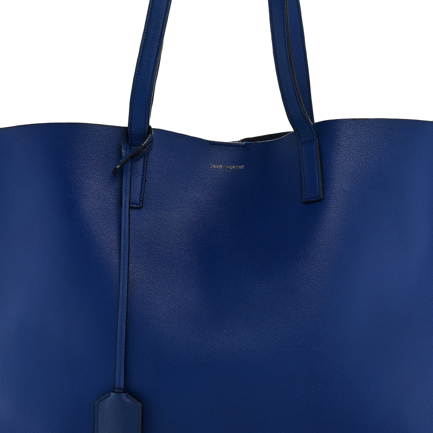 Calfskin Large Shopping Tote Ultramarine