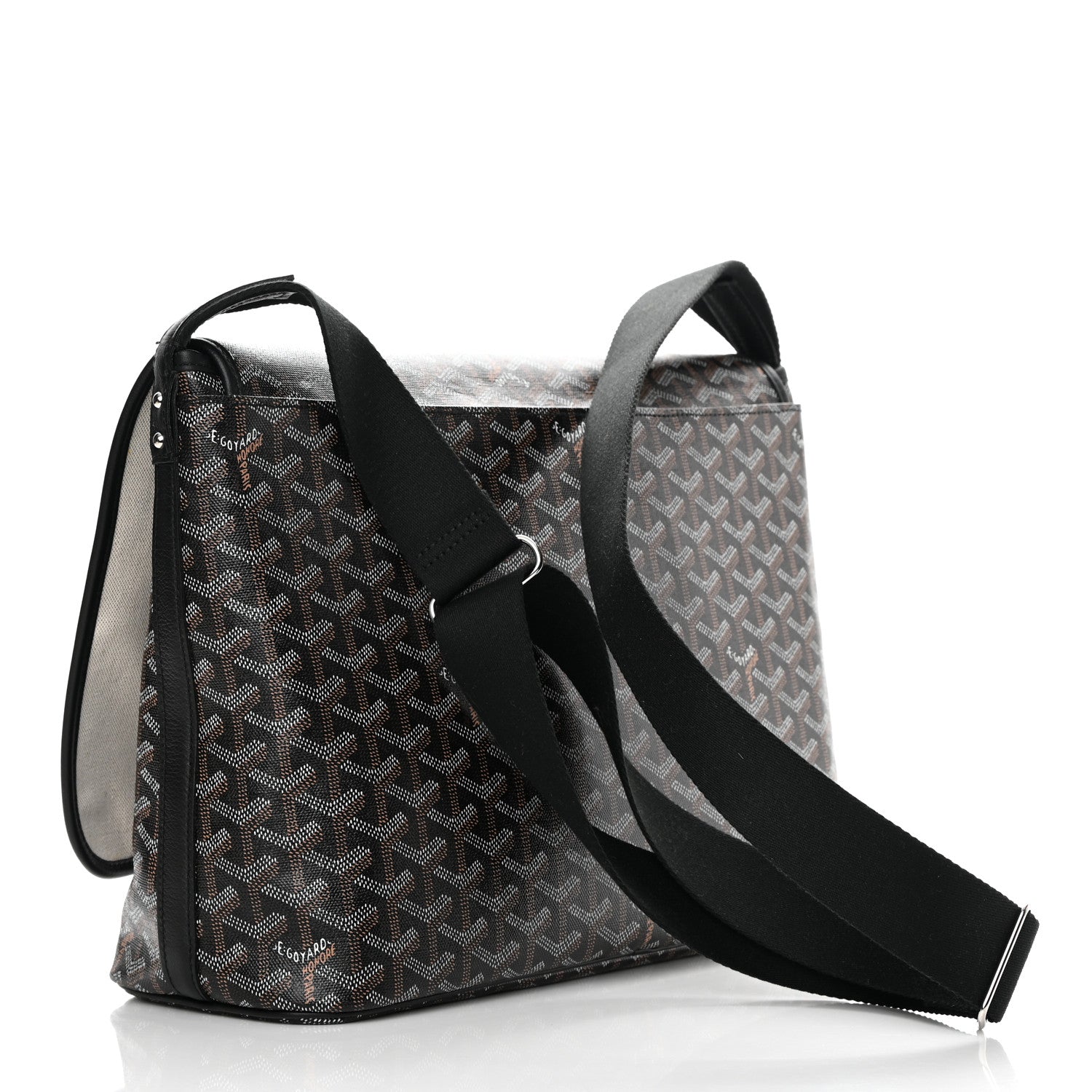 Goyard Goyardine Capetien Messenger Bag Black 3 of 11