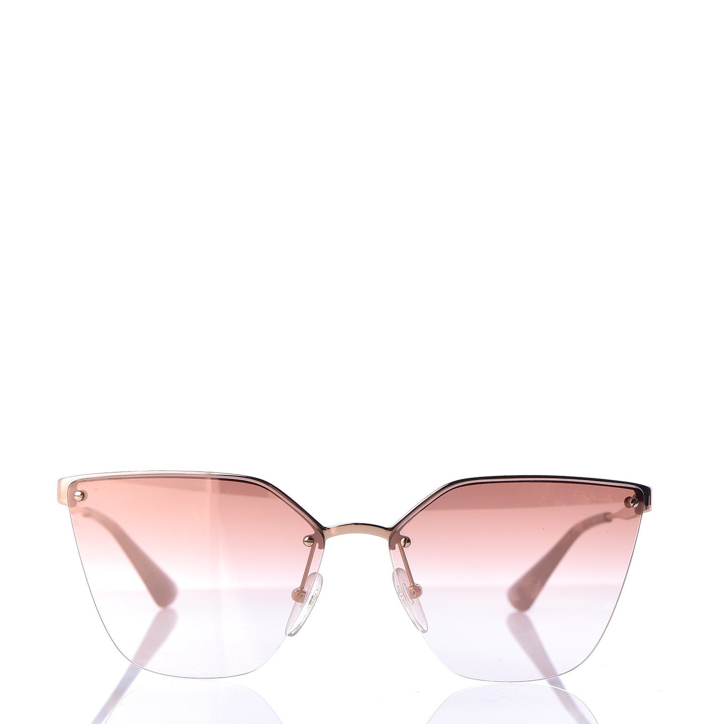 Cinema Cat Eye Sunglasses SPR 68T Pink Gold