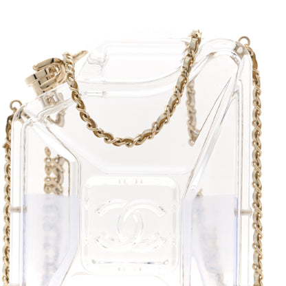 Chanel Plexiglass Dubai by Night Gas Tank Clutch 7 of 10