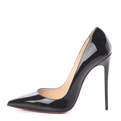 Christian Louboutin Patent So Kate 120 Pumps 39.5 Black 1 of 7